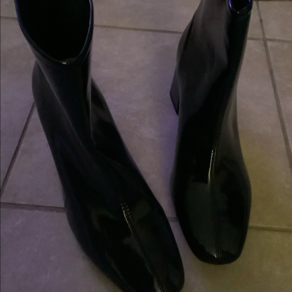 Women’s Patent Leather Boots